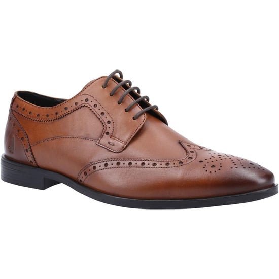 Hush Puppies Jongens Elliot Leren Brogues (Tan) - Image 1