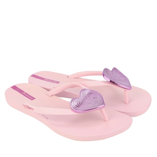 Ipanema Maxi Heart-strandschoen voor meisjes in lila - Image 1