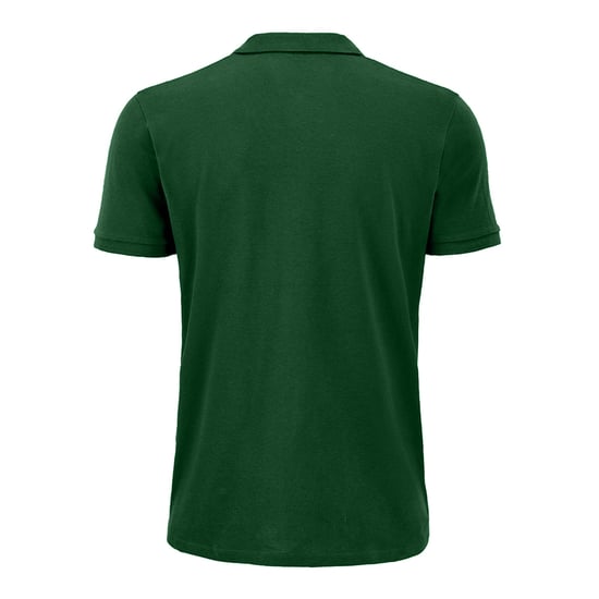 SOLS Heren Planet Pique Organisch Poloshirt (Bevroren groen) - Image 2