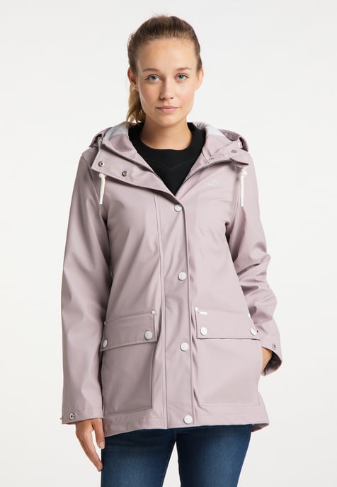ICEBOUND Serie stadsregen Regenjas Dames oud roze - Image 3