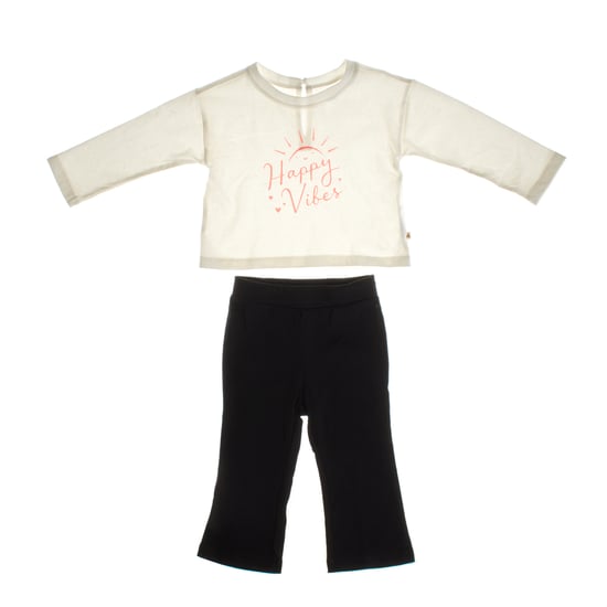 Long T-shirt and pants set 775376 baby girls
