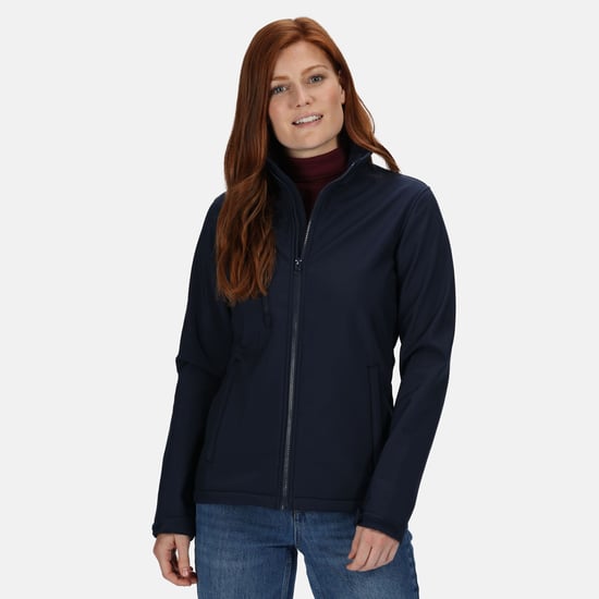 Regatta Dames/dames Ablaze 3-lagige Membraan Soft Shell Jacket (Marine) - Image 1