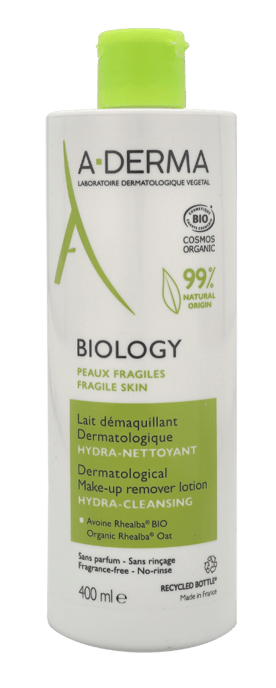 A-Derma Biology Dermatological Make-Up Remover Lotion400 ml. - Image 1