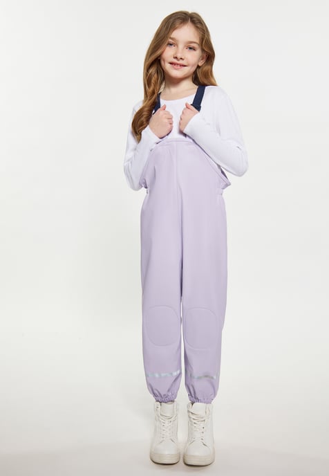 Schmuddelwedda Regenbroek gemaakt van gerecycled materiaal meisjes (kinderen) Pastelkleurige lavendel - Image 2