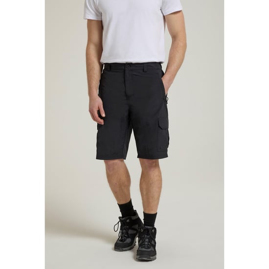 Mountain Warehouse Heren Explore Cargo Korte Broek (Zwart) - Image 1