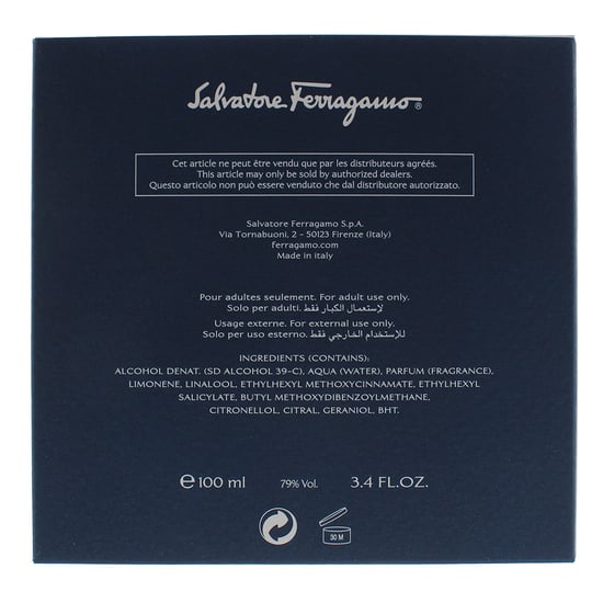 Salvatore Ferragamo F By Ferragamo Free Time Eau De Toilette 100ml - Image 4