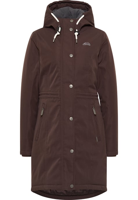 ICEBOUND Winter parka Klima Iglo Dames donkerbruin - Image 1