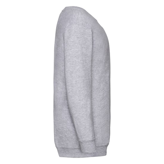 Fruit Of The Loom Childrens Unisex Set In Sleeve Sweatshirt (Heather Grijs) - Image 2