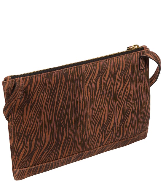 'Anya' Animal Print Nappa Leather Cross Body Bag