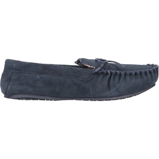 Hush Puppies Clyde Suede Herenpantoffels Navy - Image 5