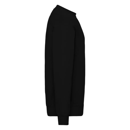 Fruit of the Loom Heren Klassiek 80/20 Ingezet Sweatshirt (Zwart) - Image 3