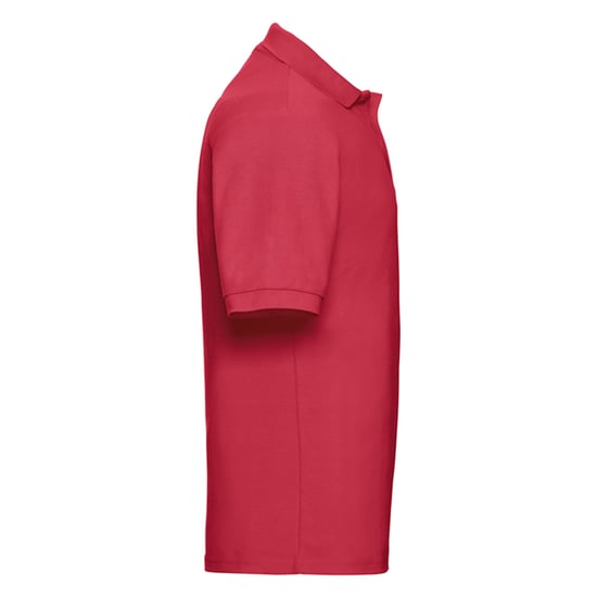 Russell Heren Klassiek Polycotton Poloshirt (Klassiek rood) - Image 3