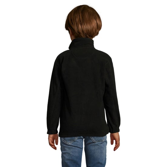 SOLS Kinderen/Kinderen North Zip-Up Fleece Jacket (Zwart) - Image 3