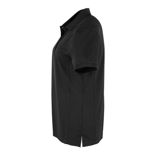 Premier Dames/Dames Coolchecker Piqué Poloshirt (Zwart) - Image 3