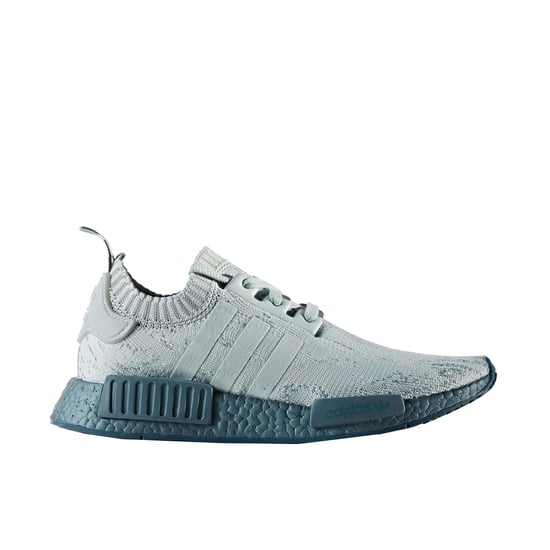 Adidas NMD_R1 Primeknit Womens Light Blue Trainers