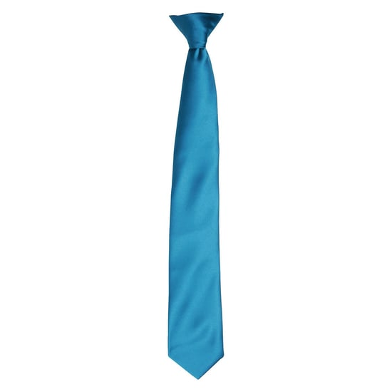 Premier Satijnen stropdas voor volwassenen (Teal) - Image 1