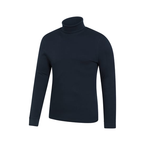 Mountain Warehouse Heren Meribel Katoenen Thermo Top (Marine) - Image 3