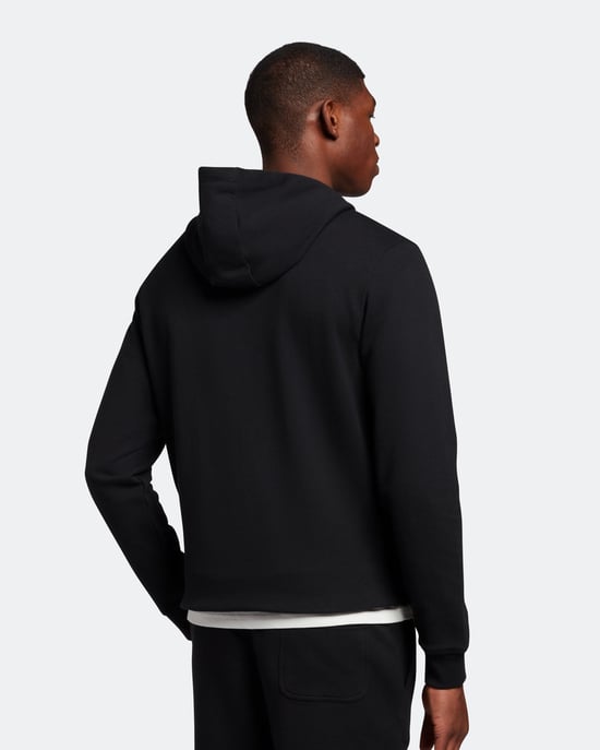 Lyle & Scott Pullover-hoodie in zwart - Image 3