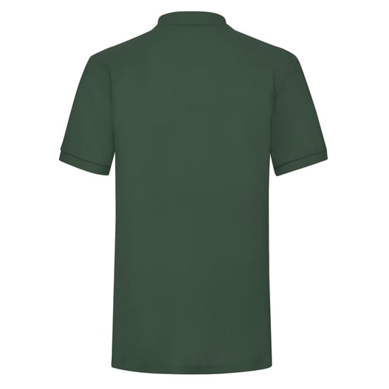 Fruit of the Loom Heren Polycotton Pique Zwaar Poloshirt (Fles groen) - Image 2