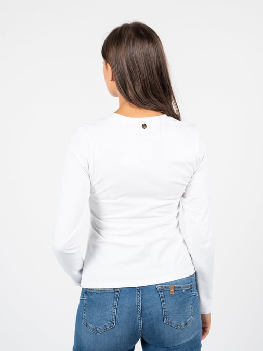 Rebel Queen by Liu Jo blouse Vrouw Wit - Image 5