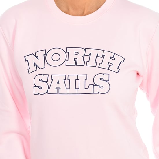 Women's long-sleeved crew-neck sweatshirt 9024210