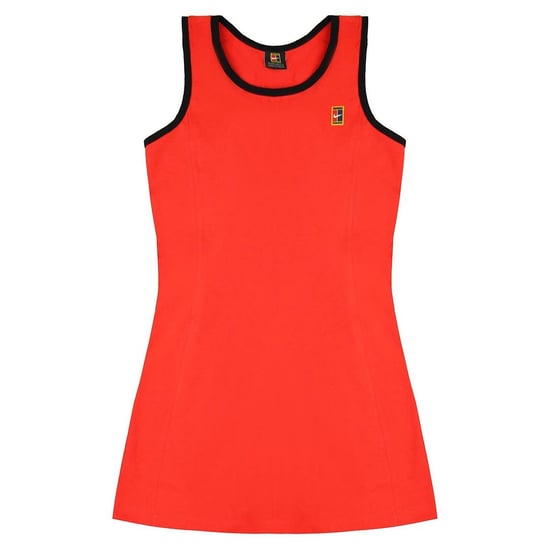 Nike Dri-Fit Sleeveless Crew Neck Red Womens Sports Dress 240606 605