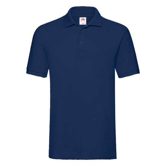Fruit of the Loom Heren Premium Piqué Poloshirt (Marine) - Image 1