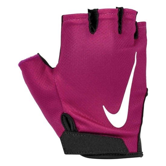 Nike Dames/Dames Gym Essential 2024 Fitness Vingerloze Handschoenen (Zwart / Fuchsia) - Image 1