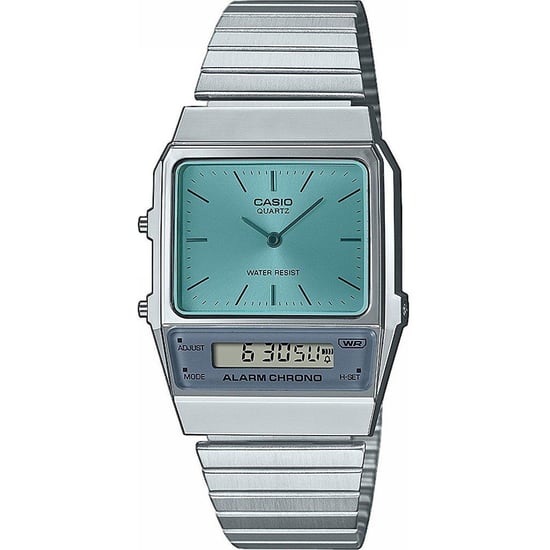 Casio Casio Collectie Vintage Unisex Zilveren Horloge AQ-800EC-2AEF - Image 1