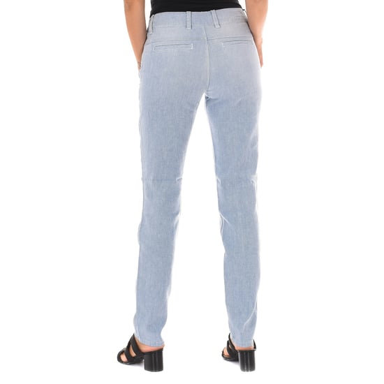 Long Chinese style pants with narrow hems 70DBF0196 woman