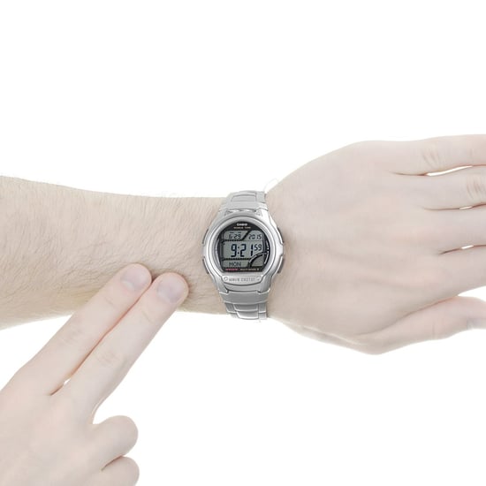 Casio Wave Ceptor Heren Zilveren Horloge WV-58RD-1AEF - Image 5
