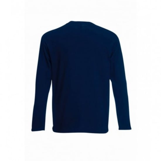 Fruit of the Loom Heren R T-Shirt met lange mouwen (Deep Navy) - Image 3