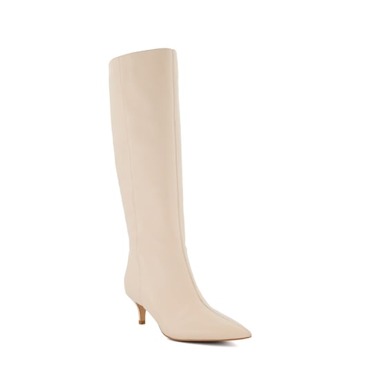Dune Ladies Smooth - Kitten-Heeled Knee-High Boots - Image 1