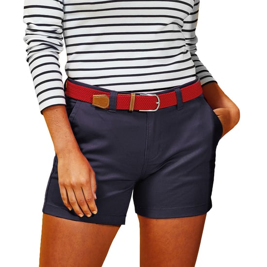 Asquith & Fox Dames/Dames Klassieke Fit Shorts (Marine) - Image 2