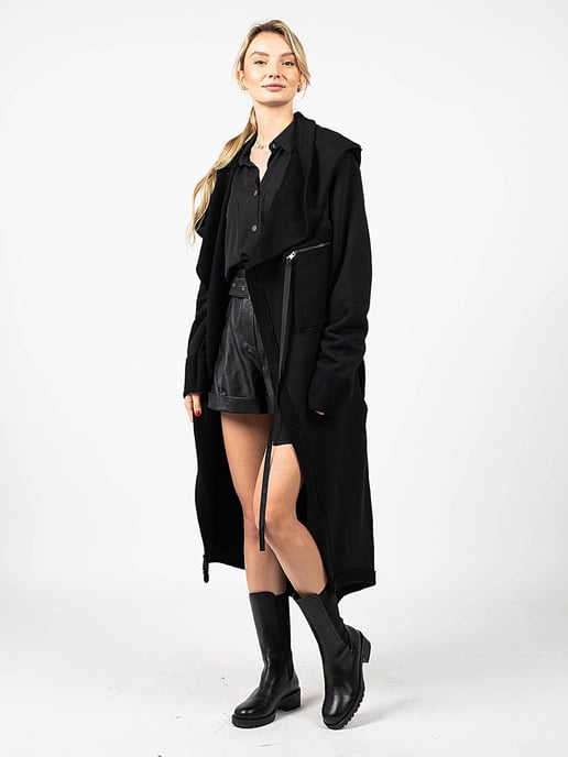 La Haine Inside Us Cardigan Unisex Vrouw zwart - Image 3