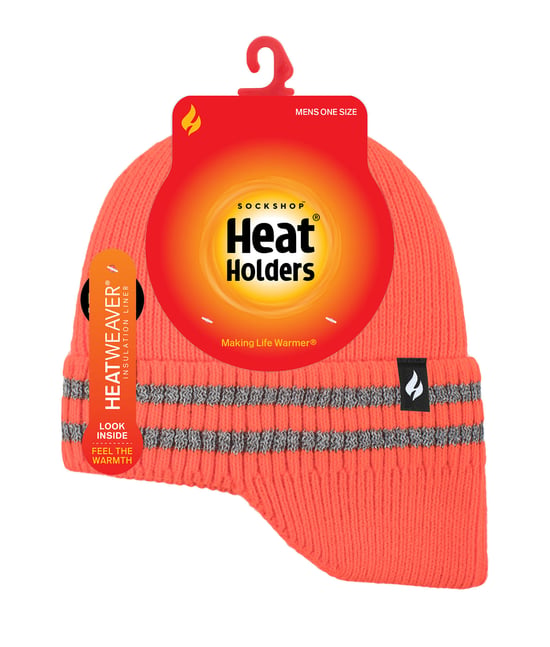 Heat Holders Drop Neck Hat met reflecterende streep - Geel - Image 2