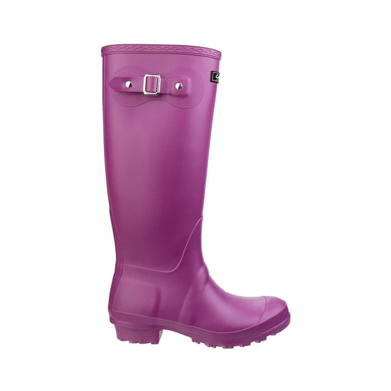 Cotswold Sandringham Buckle-Up Womens Wellington Boots (Berry)
