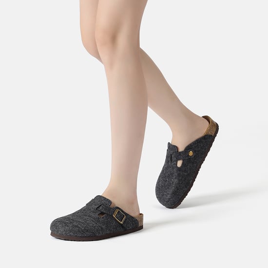 EVER AU Dames Leren Sandalen - Nightjar - Image 2
