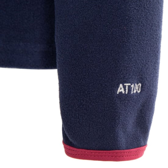 Trespass Childrens/Girls Sybil Micro Fleece (Navy/Raspberry)