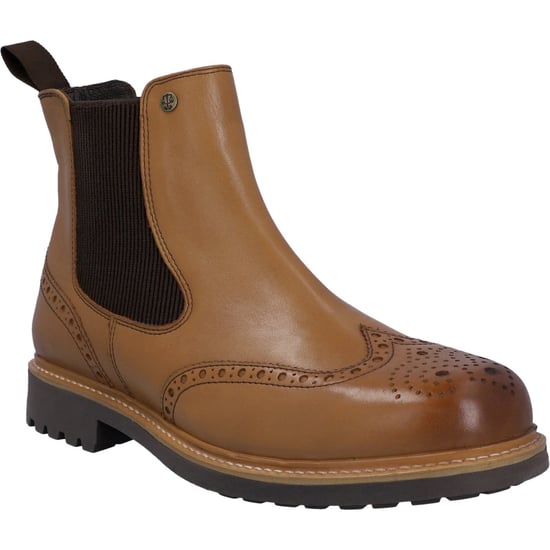 Hunter Cawdor Leder Herenlaarzen Bruin - Image 1