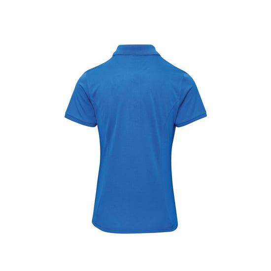 Premier Dames/Dames Coolchecker Plus Poloshirt (Saffierblauw) - Image 2