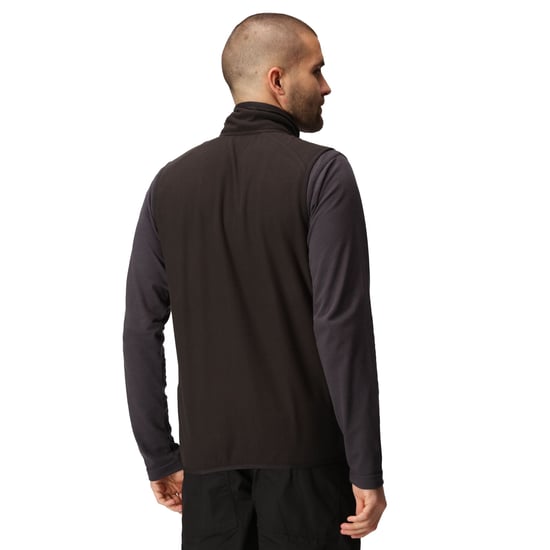Regatta Heren Navigate Fleece Gilet (Zwart/Seal Grijs) - Image 3