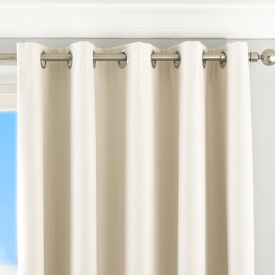 Twilight Blackout Eyelet Curtains in Ivory