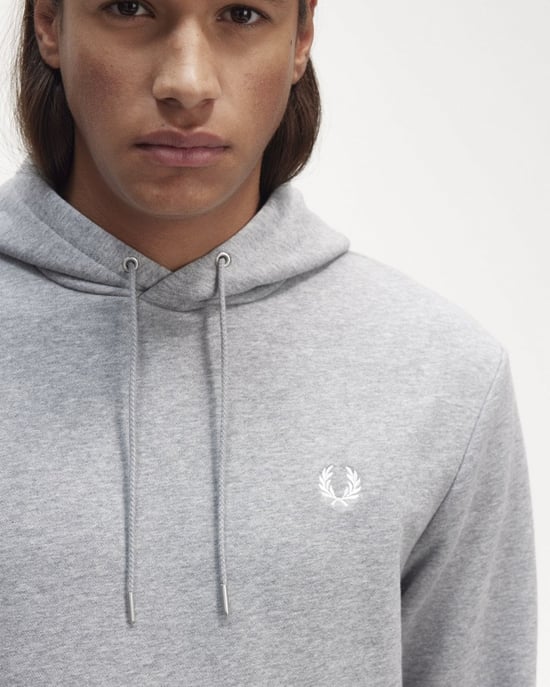 Fred Perry Heren Met Bies Capuchon Sweatshirt - Image 2