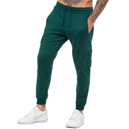Enzo | Heren Cargo Joggers - Groen - Image 3