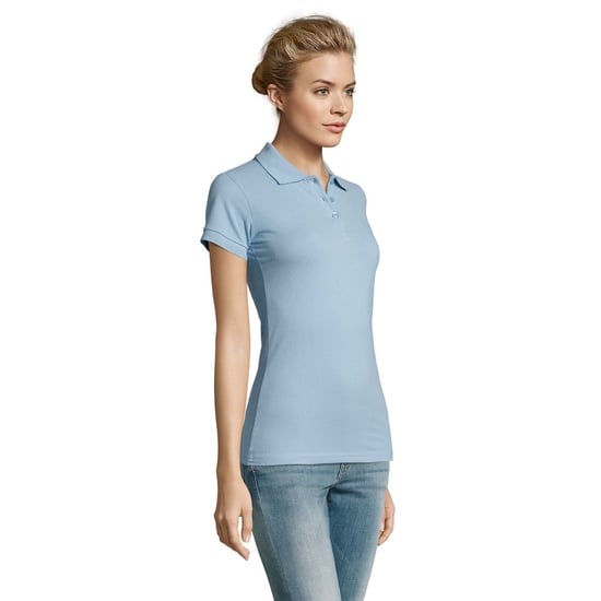 SOLS Dames/Dames Perfect Poloshirt (Hemelsblauw) - Image 3