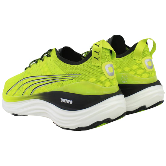 Puma ForeverRun Nitro Mens Green Running Shoes - Image 3
