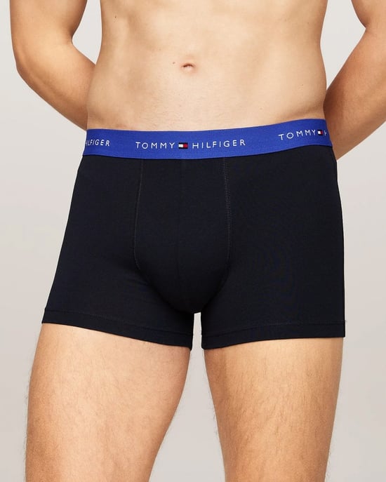 Tommy Hilfiger 3-Pak Heren Kleur Tailleband Boxershorts - Image 2