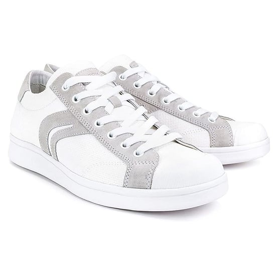 Geox Warrens Mens White Trainers