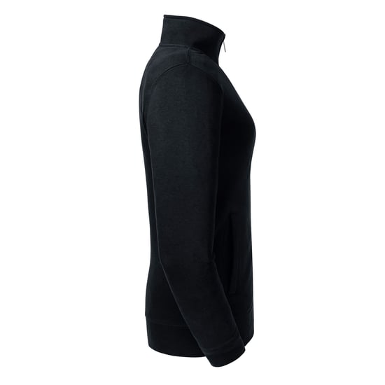 Russell Dames/dames Authentieke Sweat Jacket (Zwart) - Image 3